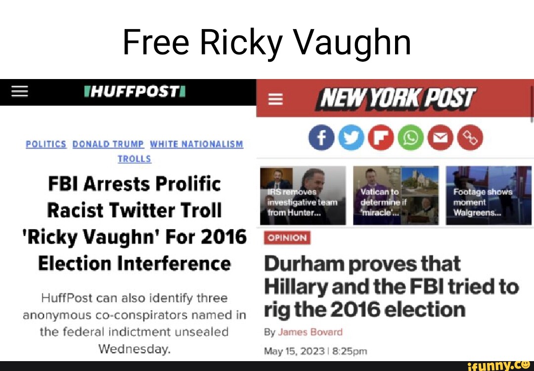 HuffPost: Notorious White Nationalist 'Ricky Vaughn' a Waterbury