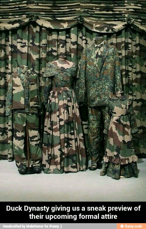 Duck Dynasty giving us a sneak preview of
their upcoming formal attire - Duck Dynasty giving us a sneak preview of their upcoming formal attire