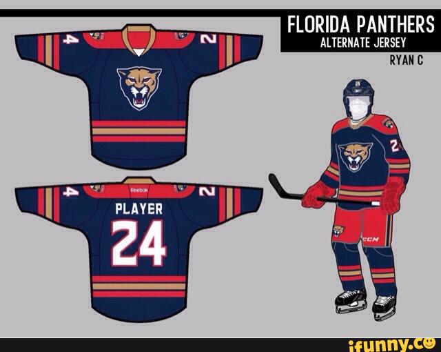 florida panthers alternate jersey