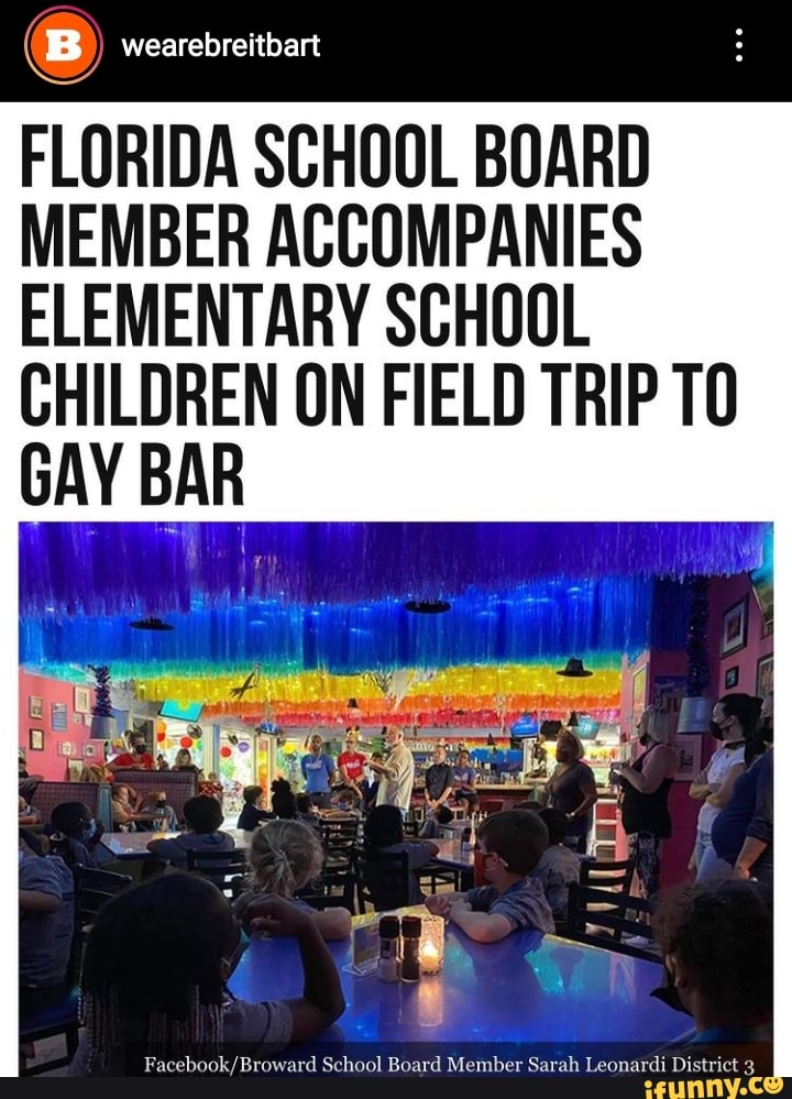 elementary school gay bar field trip