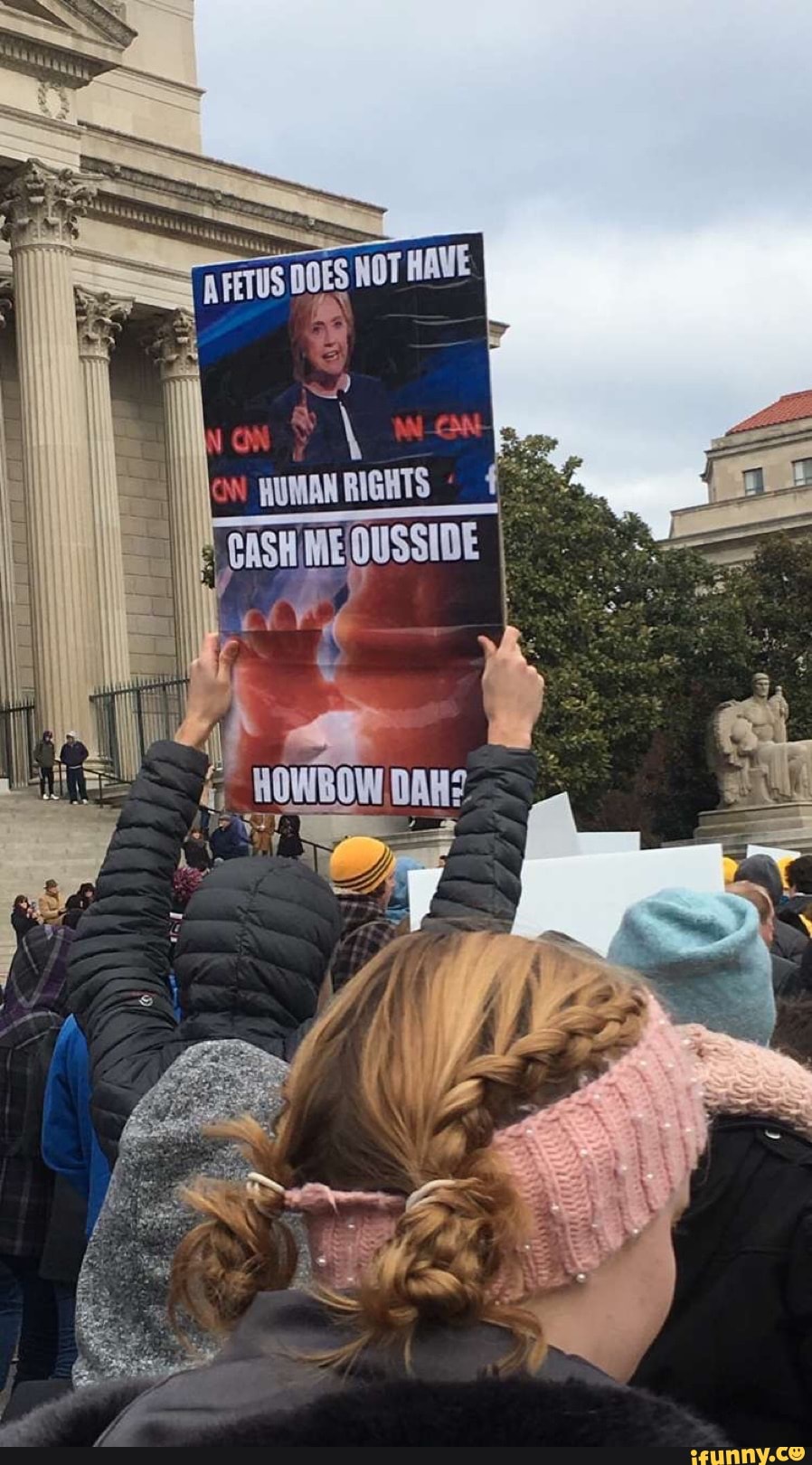 cashmeousside, clinton, noonforlife, prolife, lol, funny, haha, hillary, hillaryclinton, dc, noondc