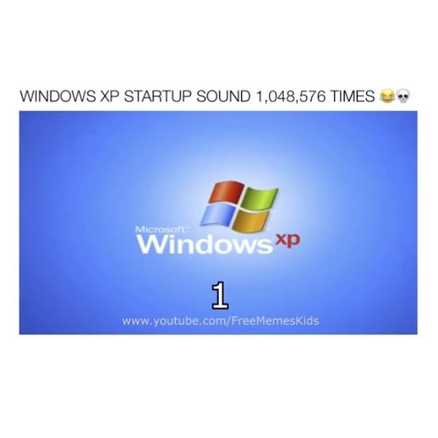 windows xp boot sound