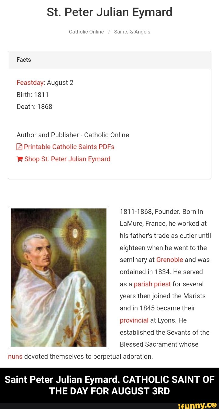 Popular Saints - Saints & Angels - Catholic Online