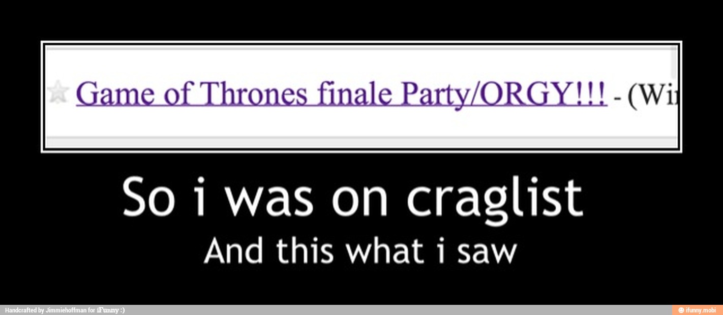 So i was on craglist
And this what i saw - So i was on craglist
And this what i saw