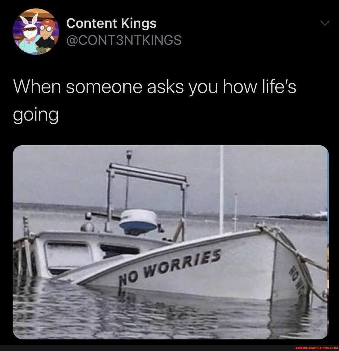 @CONTSNTKINGS
Content Kings
When someone asks you how life's going