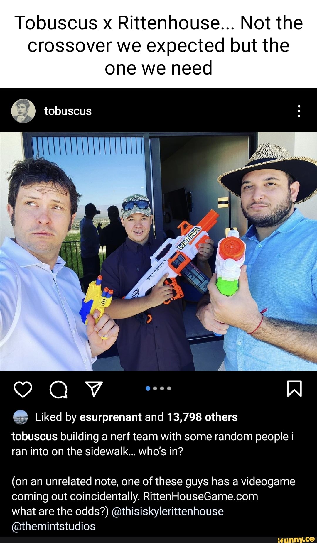 Tobuscus Rittenhouse Tobuscus x Rittennouse... Not the crossover we expected but the one we ...