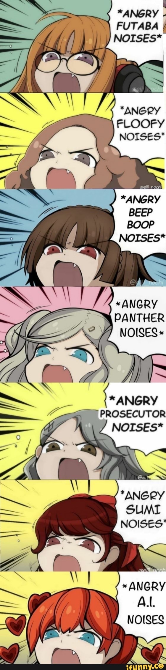 *ANGRY - FUTABA I ) NOISES* *ANGRY FLOOFY NOISES* *ANGRY BEEP BOoP ...