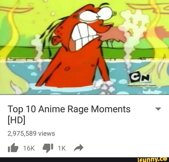 Top 10 Anime Rage Moments Hd Ifunny