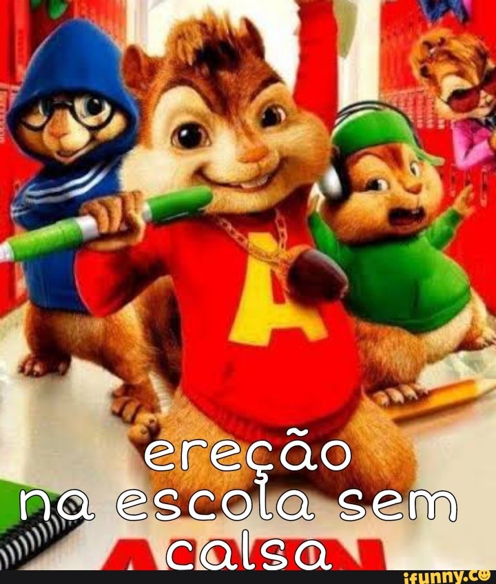 ereção na escola sem calca