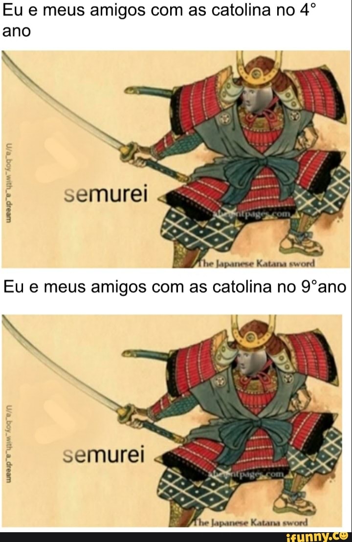 Eu e meus amigos com as catolina no 4º
ano