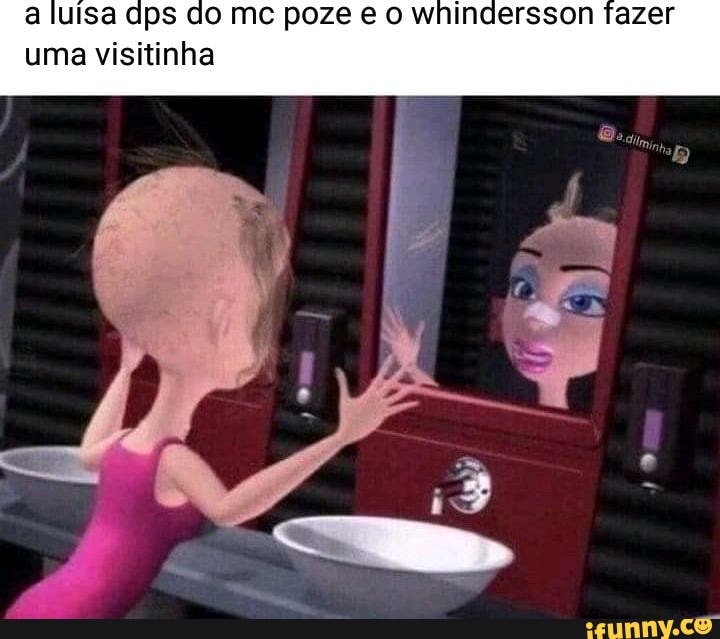 a luísa dps do mc poze e o whindersson fazer uma visitinha