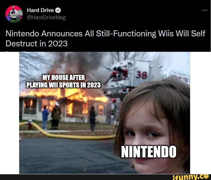 Nintendo Announces All Still-Functioning Wiis Will Self Destruct in 2023