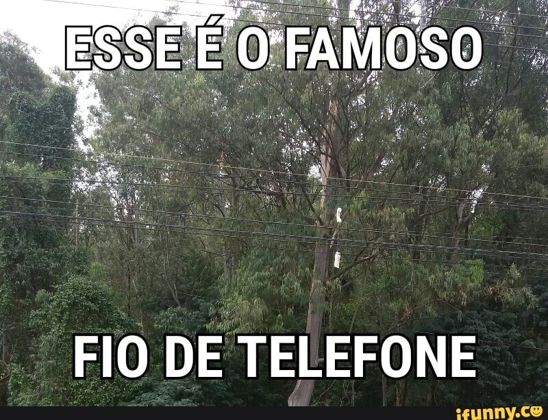 "FIO DE TELEFONE
