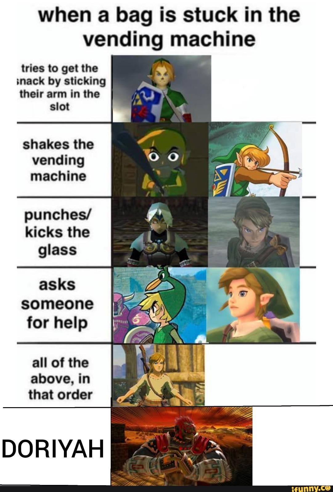 Hey link. Zelda meme.