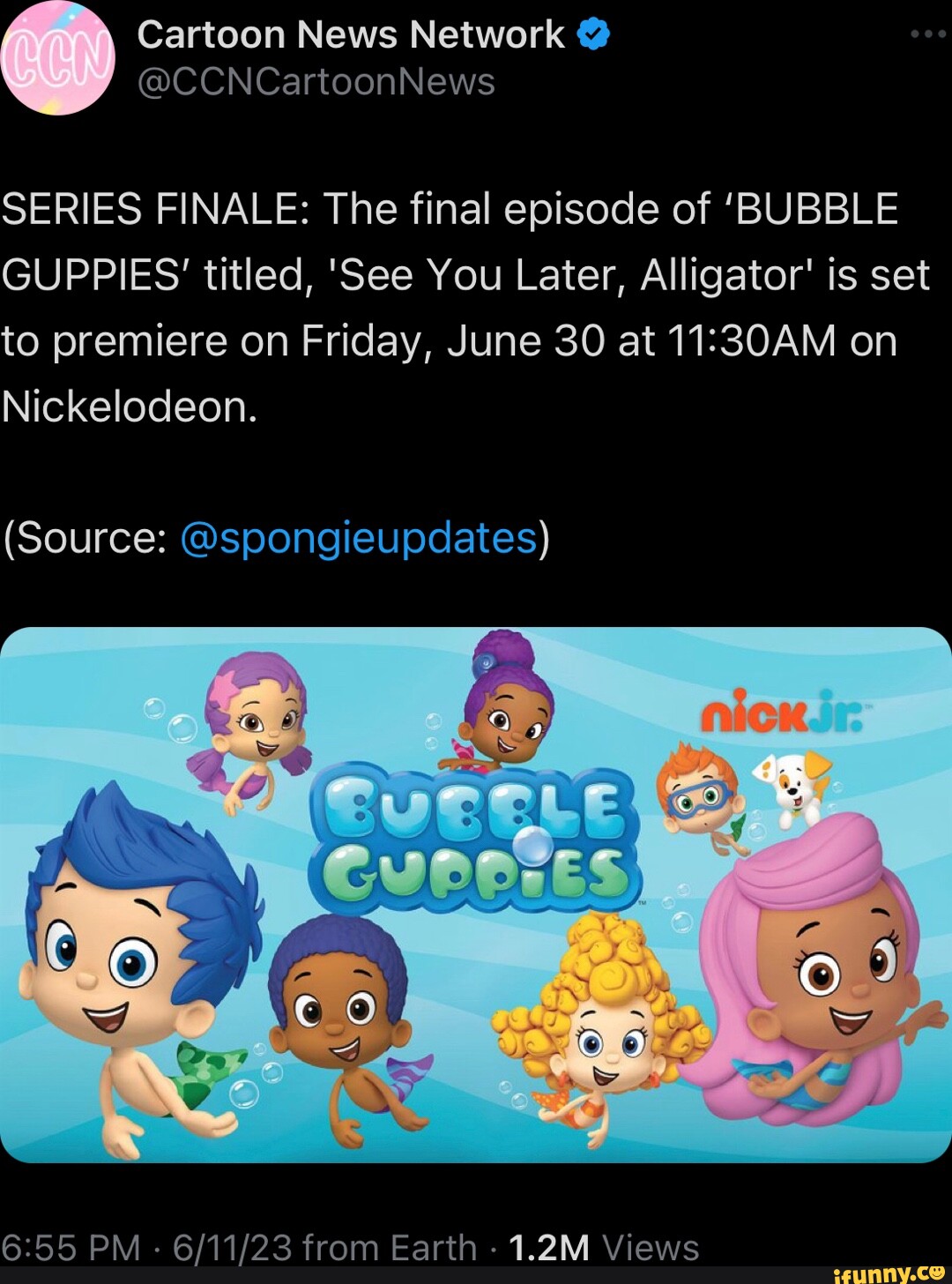 Series Finale The Final Episode Of Bubble Guppies Titled See You