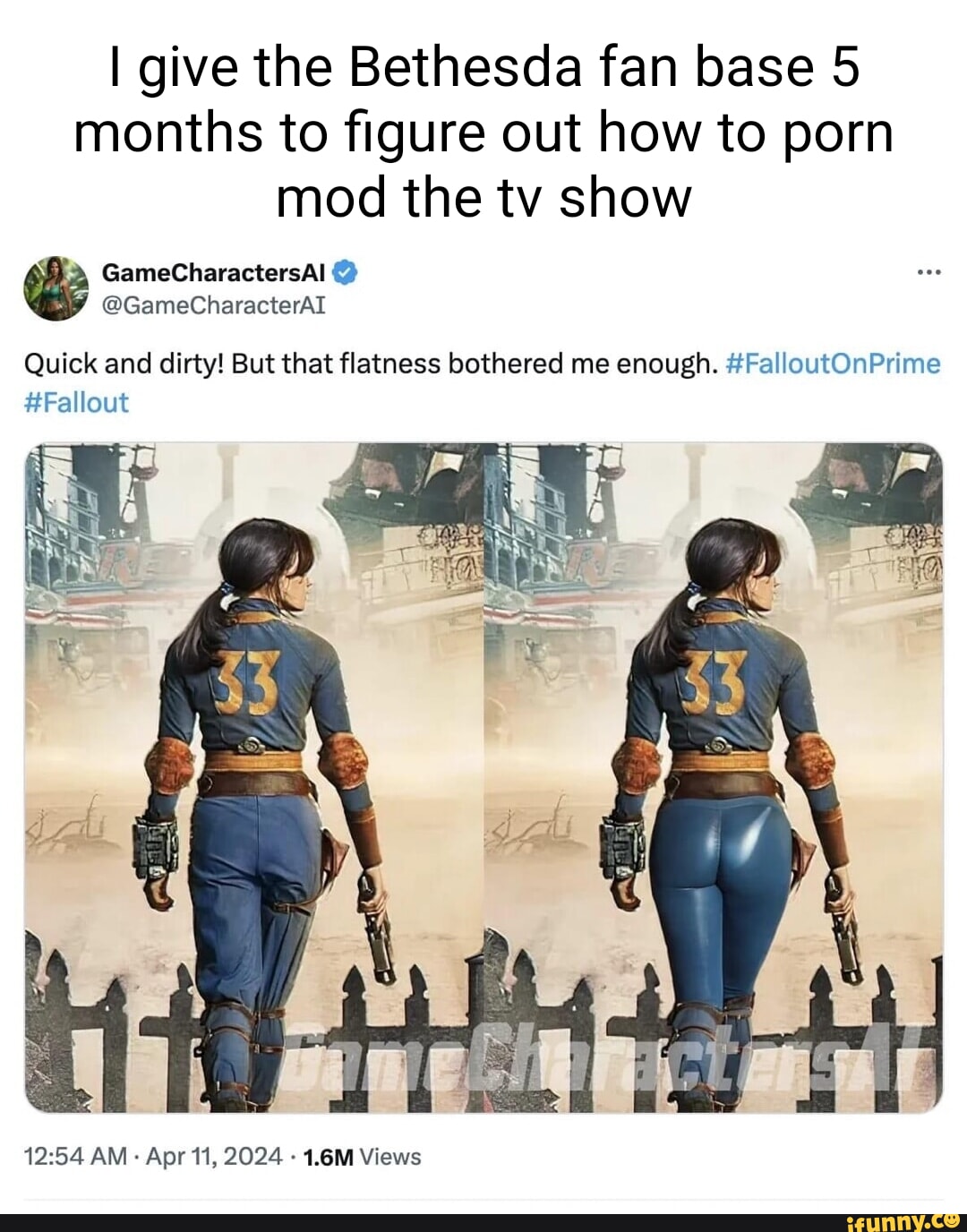 I give the Bethesda fan base 5 months to figure out how to porn mod the