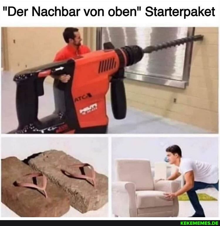 "Der Nachbar von oben" Starterpaket