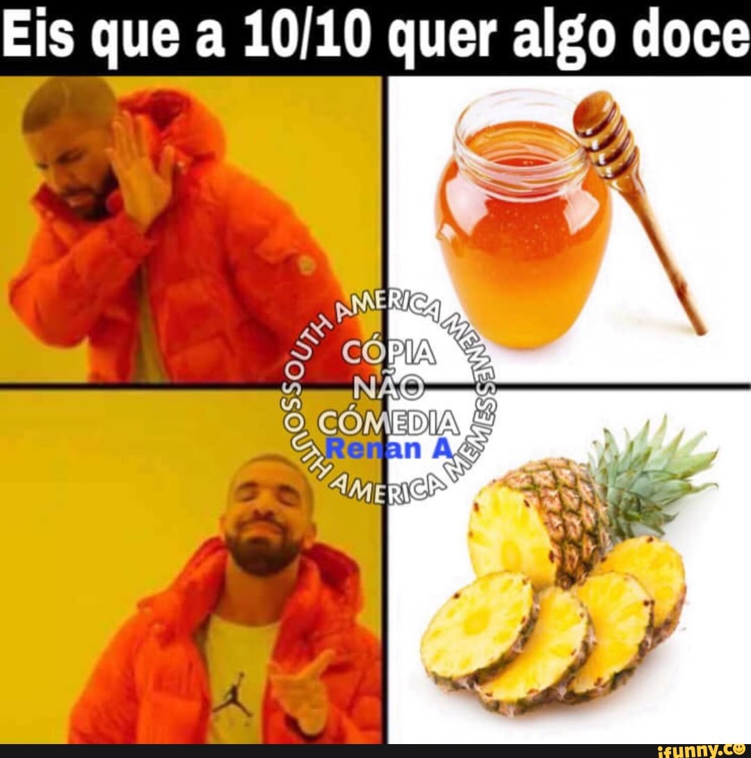 Eis que a 10/10 quer algo doce