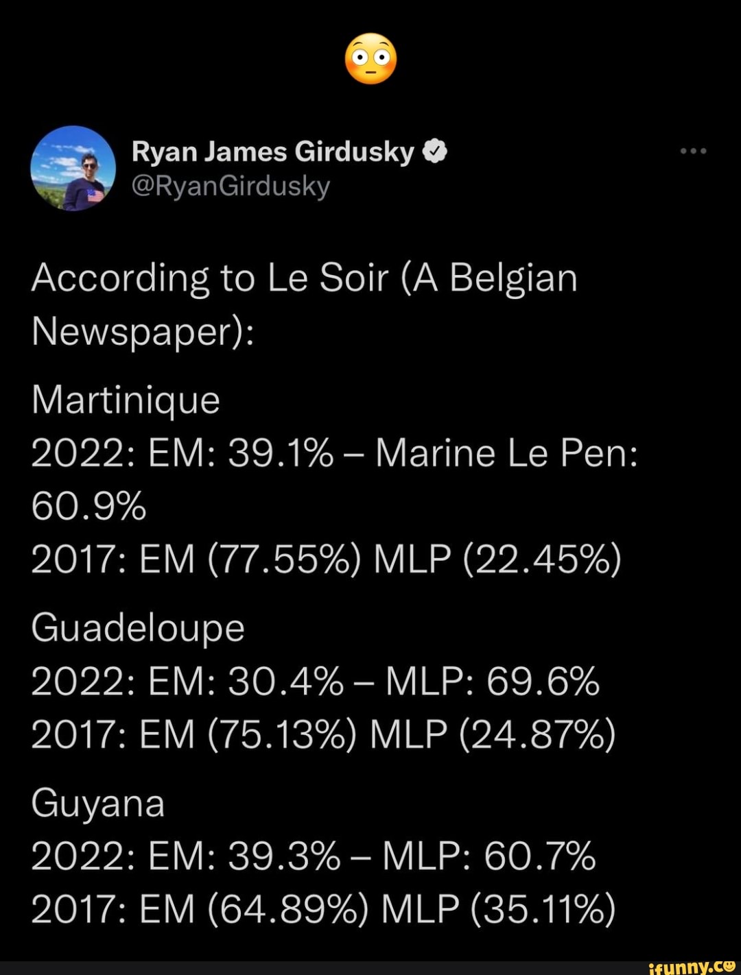 Ryan James Girdusky @RyanGirdusky According to Le Soir (A Belgian