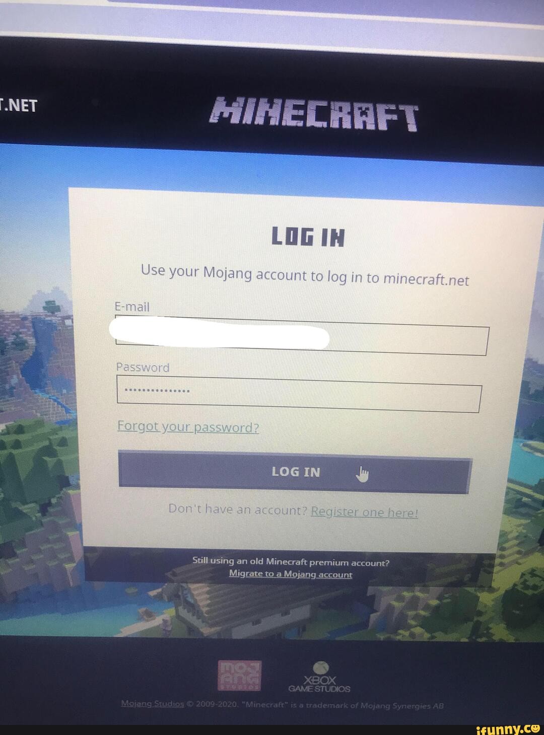 Sull Using An Old Minecraft Premium Account Migrate To A Mojang Account Ifunny Sull Using An Old Minecraft Premium Account Migrate To A Mojang Account Ifunny