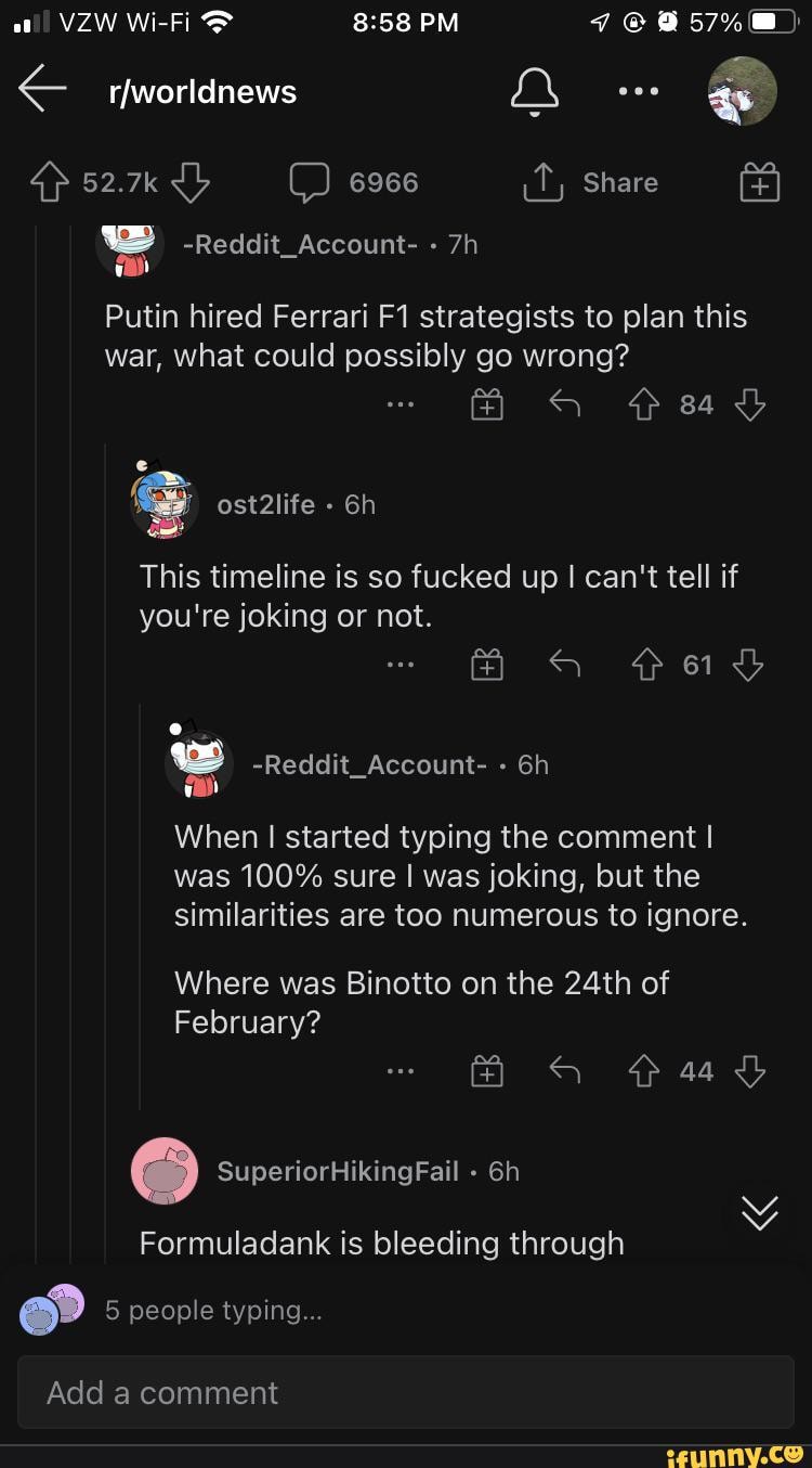 PM tfworldnews seee Share Reddit_Account Putin hired Ferrari