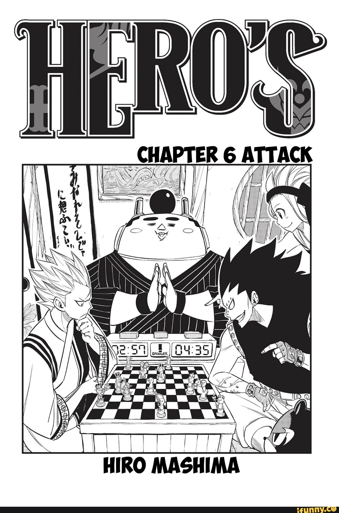 ER.CHAPTER 6 ATTACK l-IIRO MASHIMA. iFunny. 