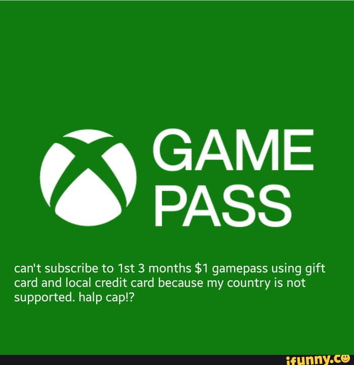 Xbox_game_pass memes. Best Collection of funny Xbox_game_pass pictures ...