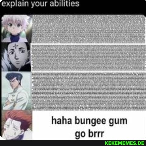 explain your aha bungee gum go brrr