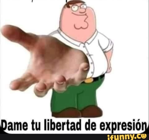 Dame tu libertad de expresio