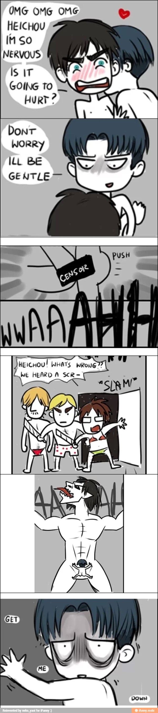 OMG OMG OMG to
HEICHOU
NERVOUS
É
Is IT