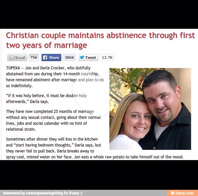 Christian Couple Maintains Abstinence Through First Two Years Of Marriage Ept Eca I 137 Topeka 