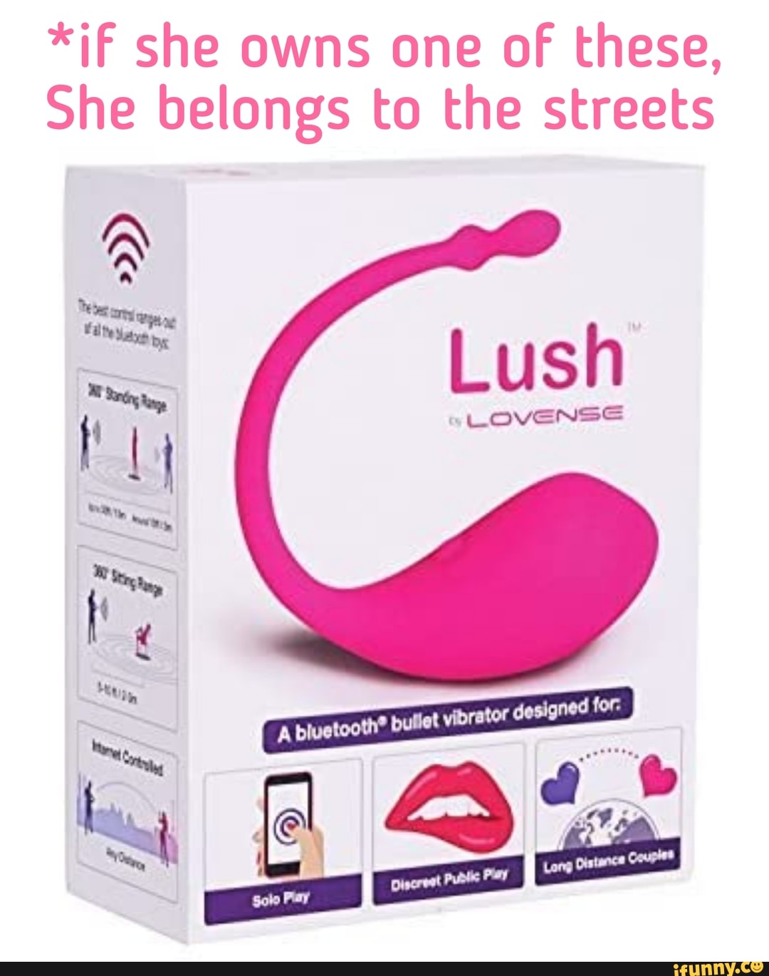 If She Owns One Of These She Belongs To The Streets Lush Lovense Free