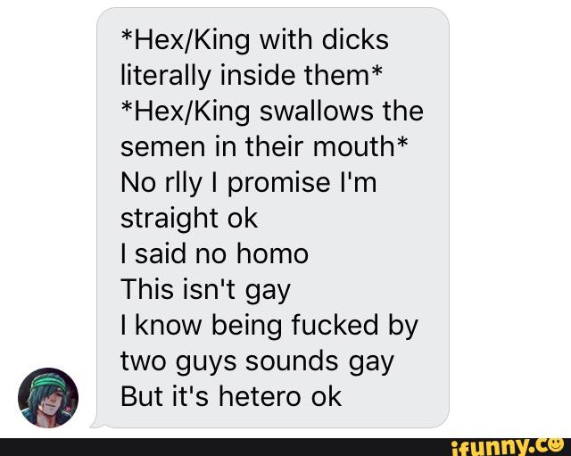 gay men fucking straight men