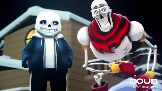 Sans And Papyrus Song An Undertale Rap By Jt Music To The Bone [sfm]