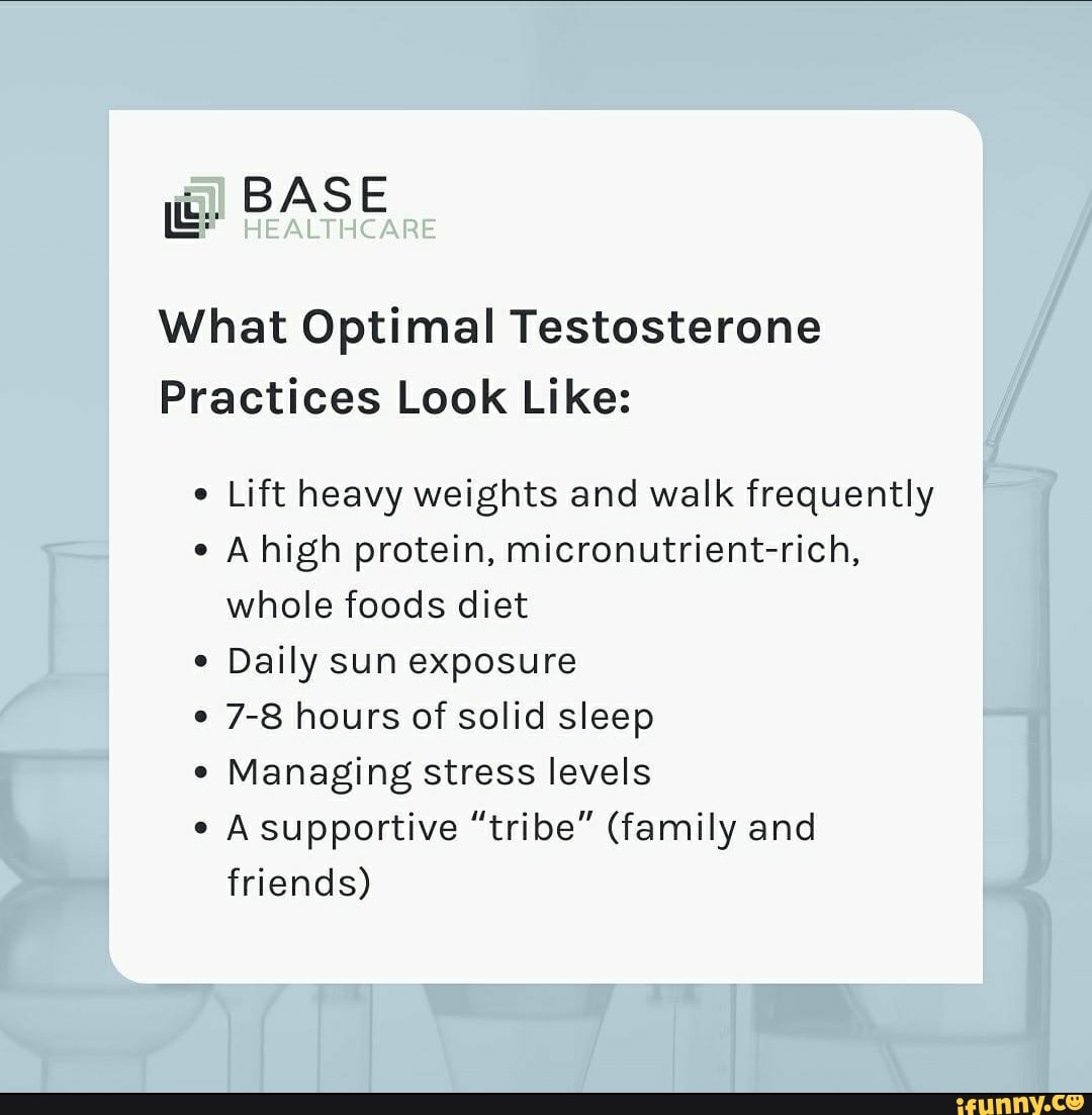 BASE What Optimal Testosterone Practices Look Like Lift Heavy Weights 