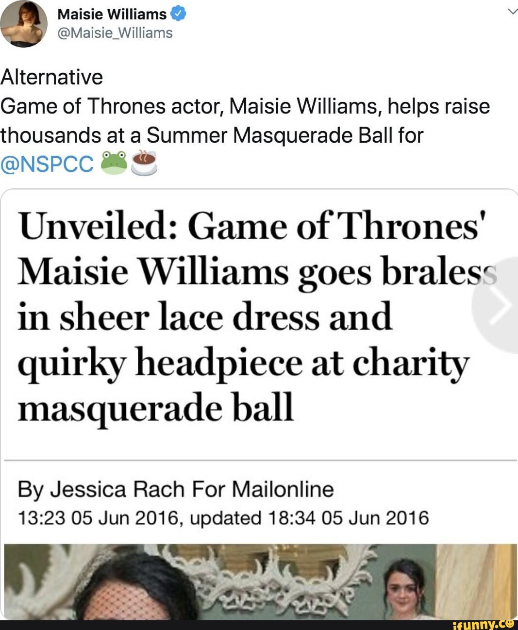 Maisie Williams Alternative Game of Thrones actor, Maisie Williams ...