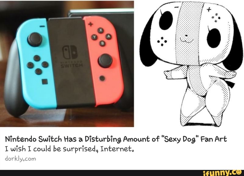 Nintendo Switch Has a Disturbing Amount of "Sexy Dag" Fan Art 1 w...