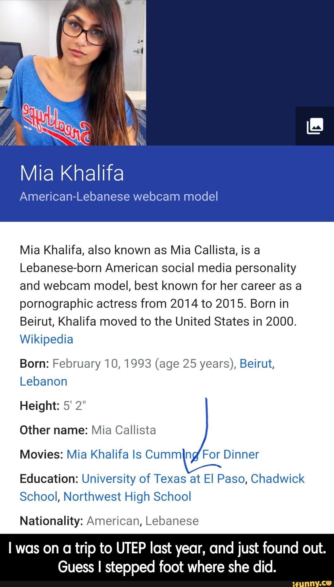 Mia khalifa big boob problems Mia Khalifa Mia Khalifa Also Known As Mia Callista Is A Lebanese Born American Social Media