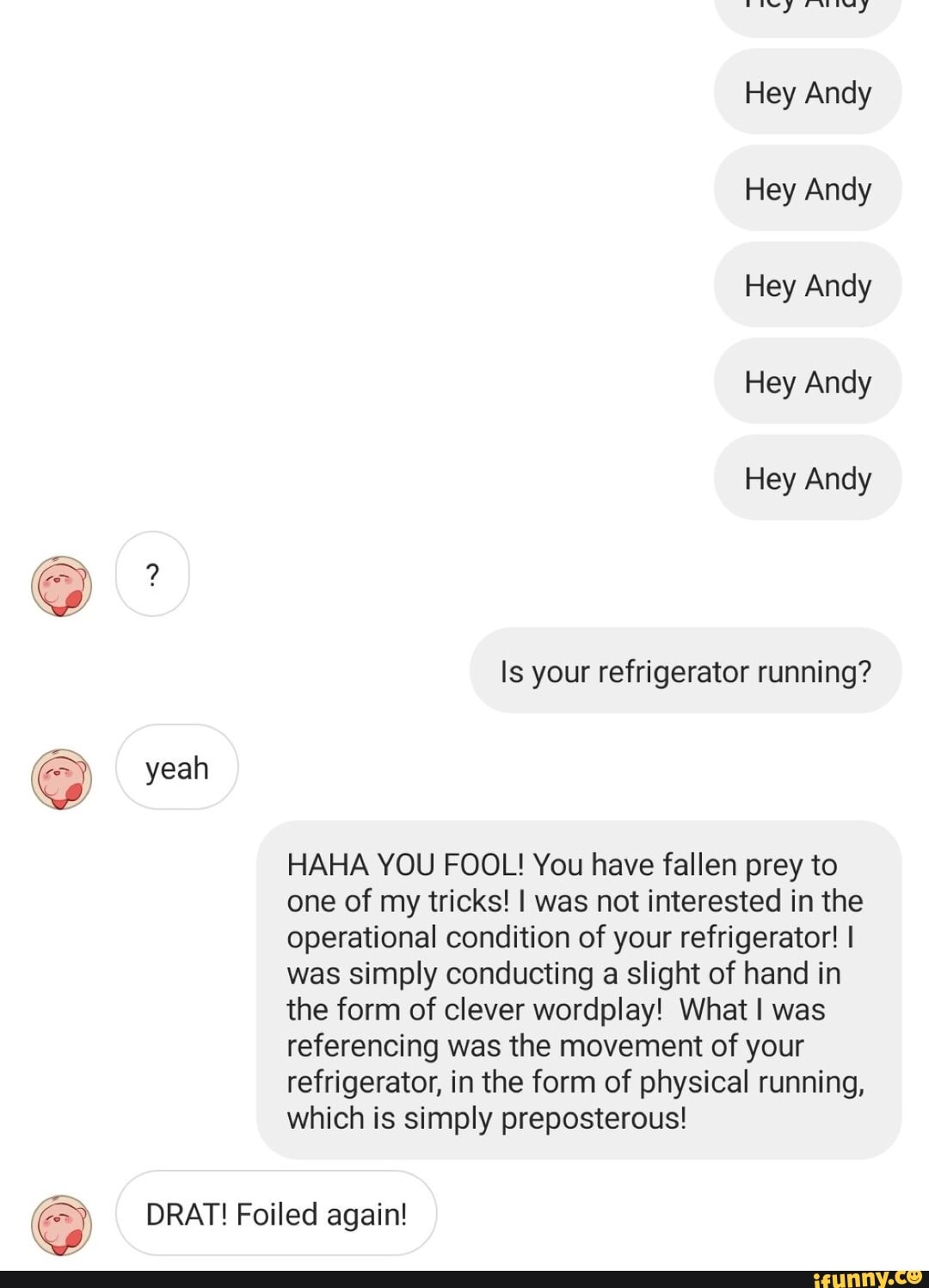 Hey andy what sort