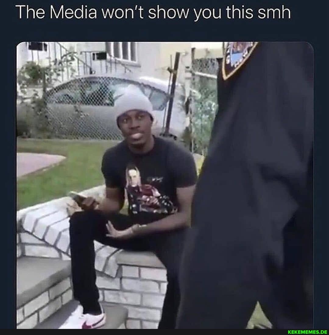 The Media won't show you this smh
