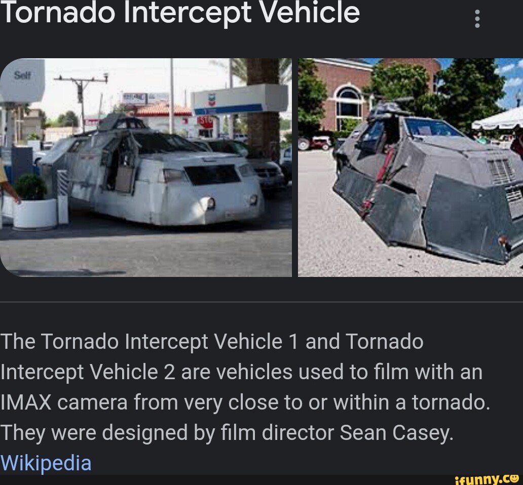 Tornado Intercept Vehicle - Wikipedia