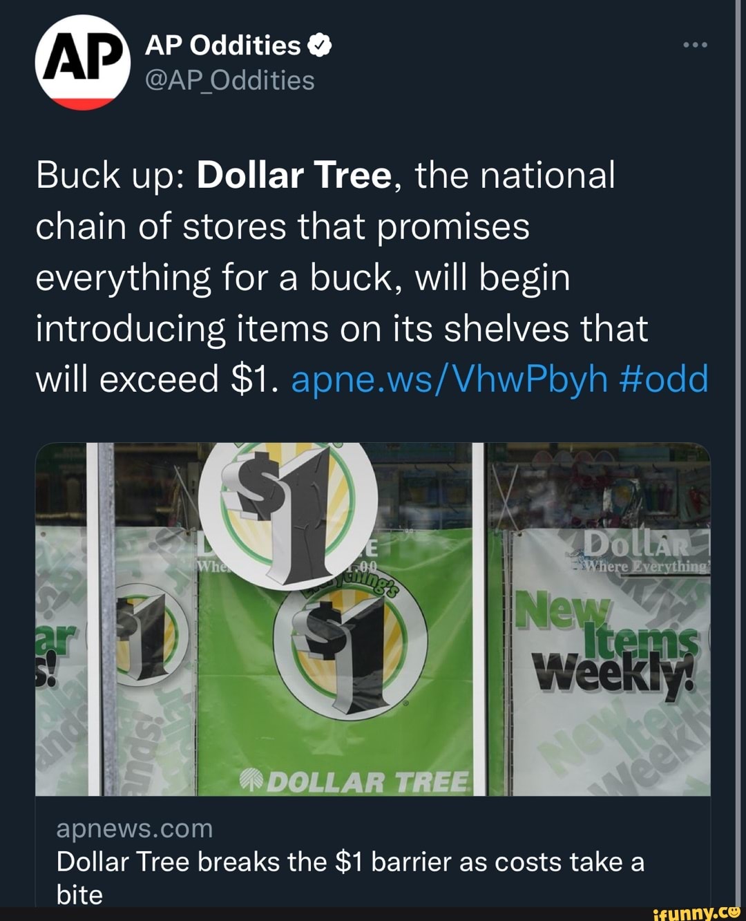 Dollar Tree breaks the $1 barrier as costs take a bite