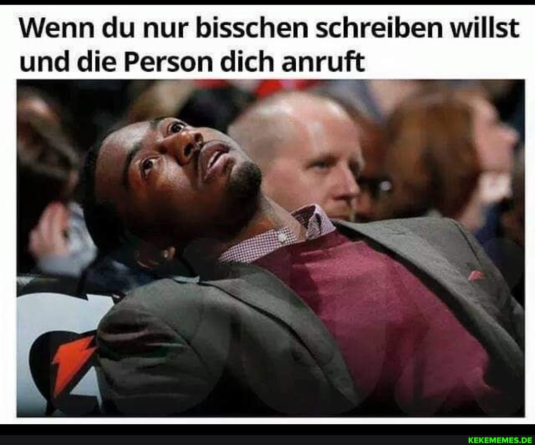 Wenn du nur bisschen schreiben willst und die Person dich anruft