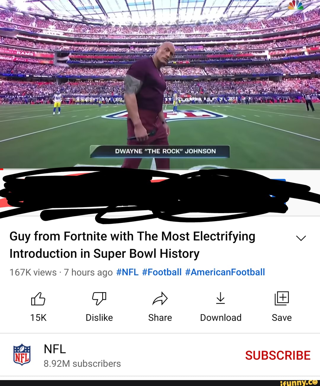 The Rock's Intro Is On   As 'The Guy From Fortnite'