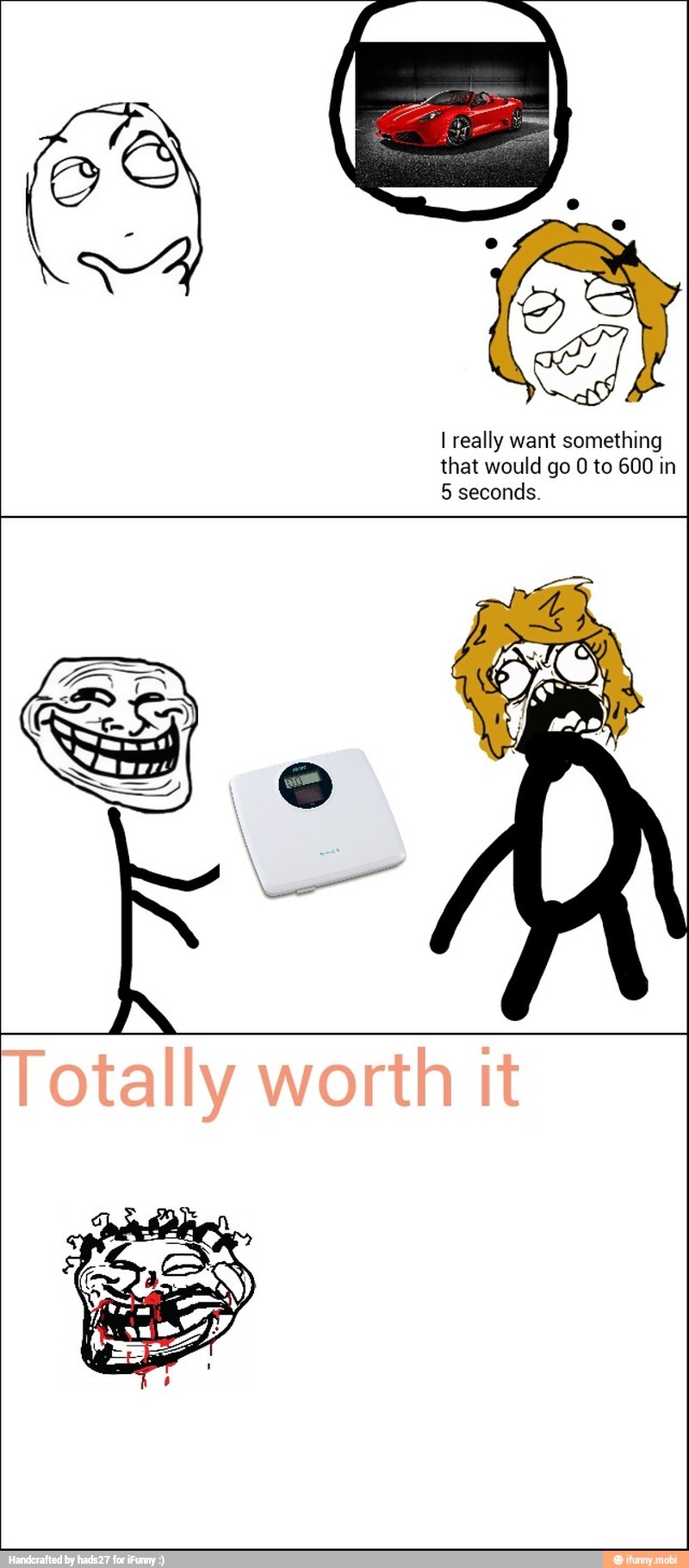 I really want something
5 seconds.
