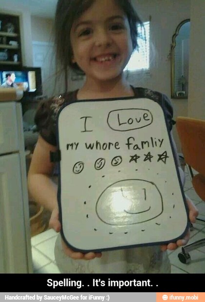 Spelling.
It's important. - Spelling. . It's important. .