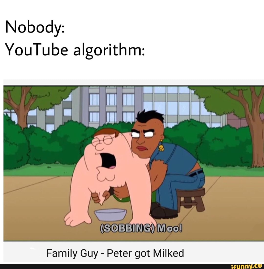 Peter griffin getting milked