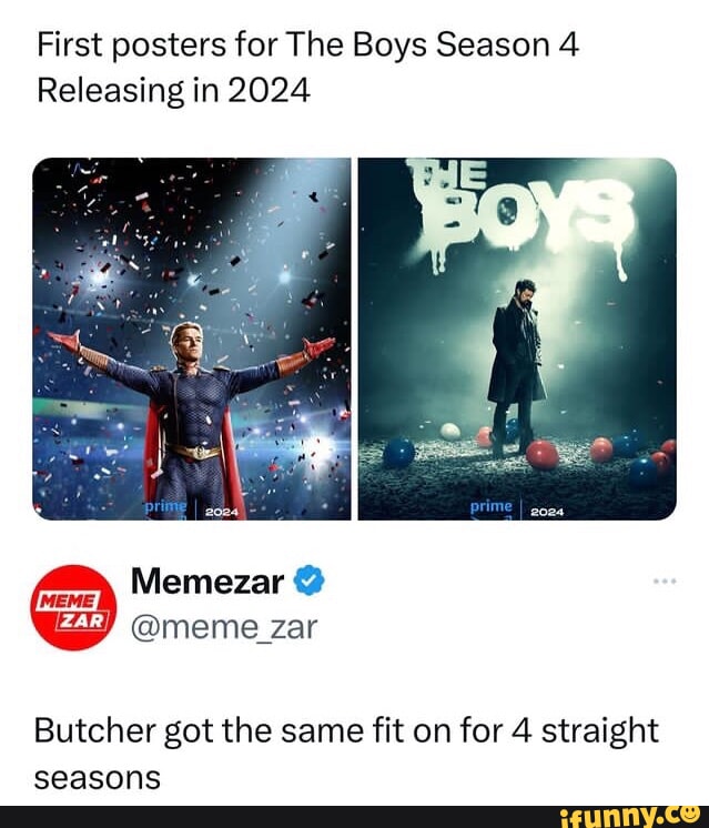 First Posters For The Boys Season 4 Releasing In 2024 Memezar @meme Zar ...