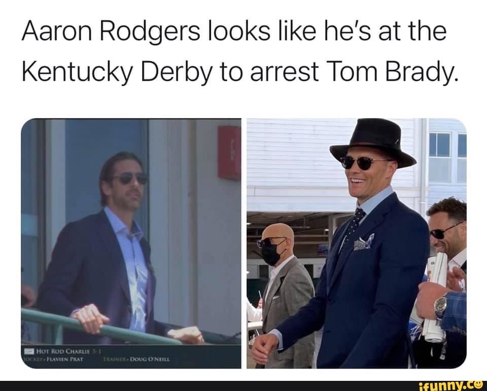 Tom Brady, Aaron Rodgers Among Celebrities Dressed to Impress at 137th  Kentucky Derby 