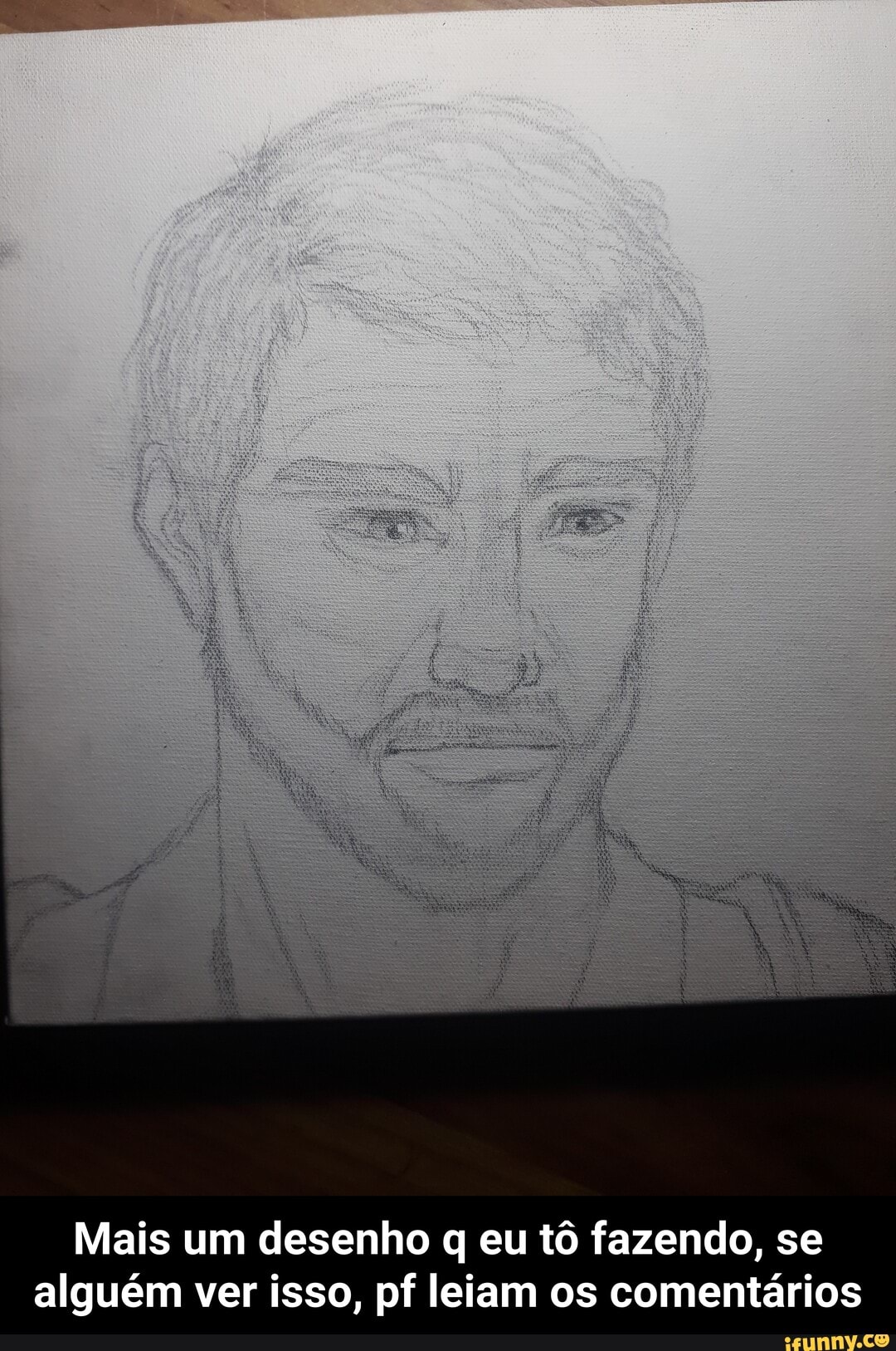 Mais um desenho q eu tô fazendo, se alguém ver isso, pf leiam os comentários - Mais um desenho q eu tô fazendo, se alguém ver isso, pf leiam os comentários
